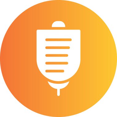 Mikrofon simgesinin vektör illüstrasyonu