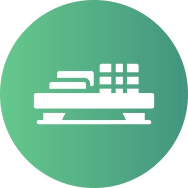 bina simgesi, vektör illüstrasyonu