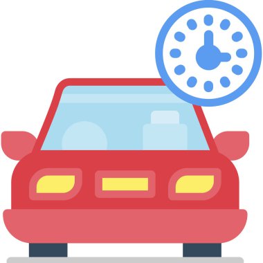 Araba tamiri. vektör simgesi