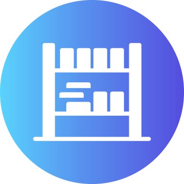 Mobilya simgesinin vektör illüstrasyonu