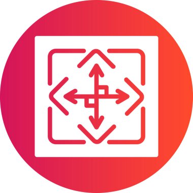 seo modern simgesinin vektör illüstrasyonu