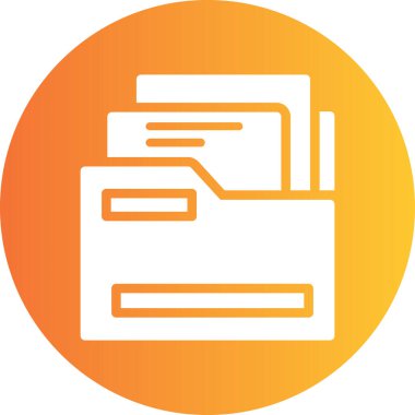 belge dosya simgesi, vektör illüstrasyonu