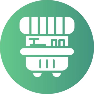 b gazının vektör illüstrasyonu simgesi yok