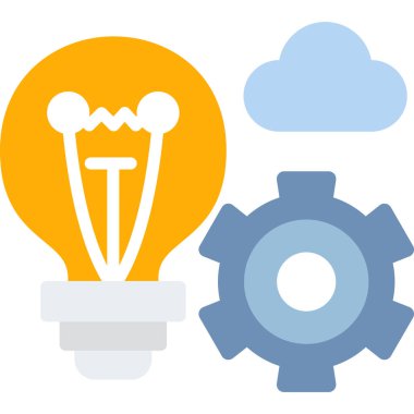 Bulut teknolojisi tasarımı. veri simgesi. izole resim