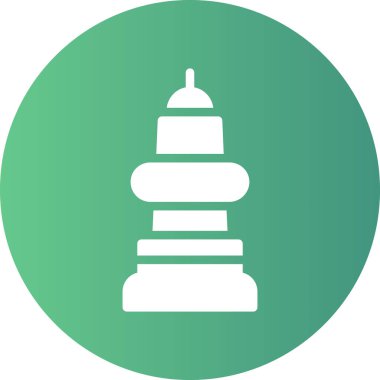 Pasta Simgesinin Vektör illüstrasyonu