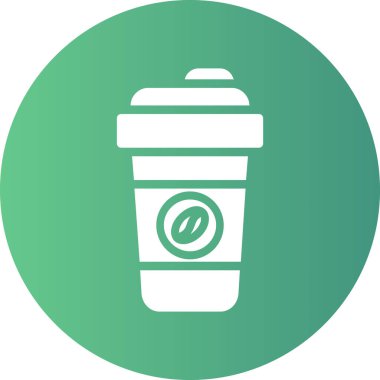 vektör kahve bardağı simgesi