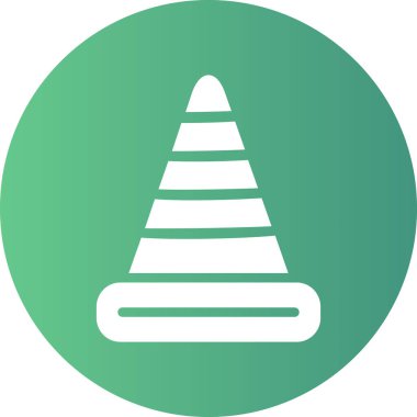 Bir piramit simgesinin vektör çizimi