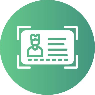 Düz dizaynlı insanın vektör simgesi