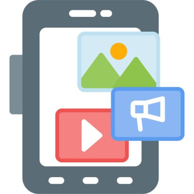 cep telefonu vektör simgesi