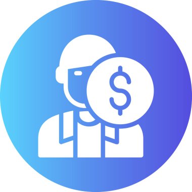 iş simgesi vektör illüstrasyonu