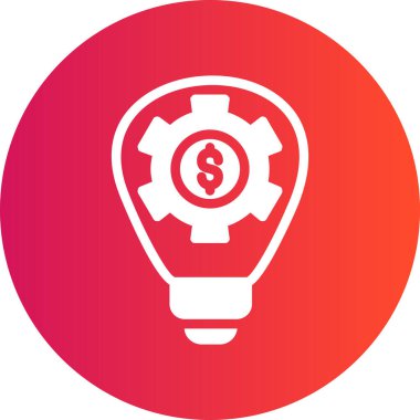 İş simgesinin vektör illüstrasyonu