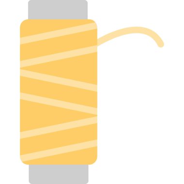 İplik. Web simgesi basit tasarım