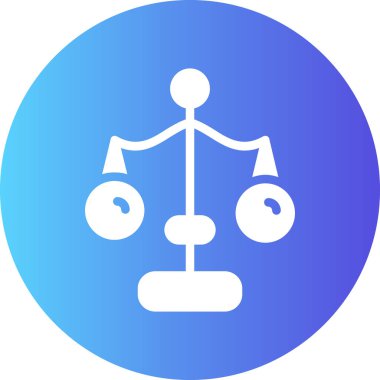 vektör adalet simgesi, vektör illüstrasyonu