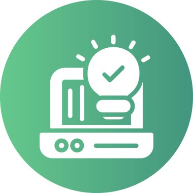 seo modern simgesinin vektör illüstrasyonu