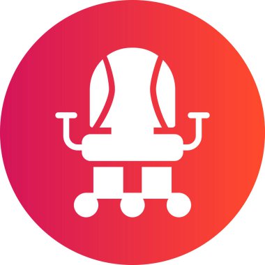 Vektör Koltuğu Simgesi illüstrasyonu