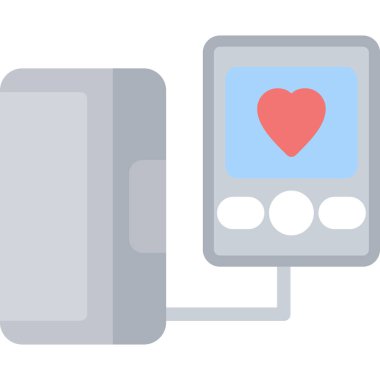 kalp aşk simgesi düz stil