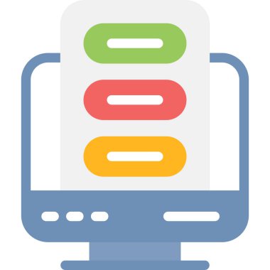 Ağ web simge vektör çizim