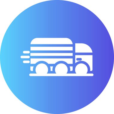tren. Web simgesi basit illüstrasyon