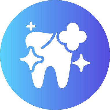 Diş ikonu. Web için basit diş vektörü simgeleri çizimi