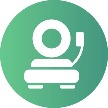 Çağrı merkezi simgesi. vektör illüstrasyonu