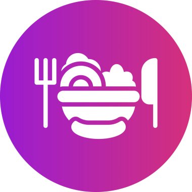 güzel restoran sembol vektörü