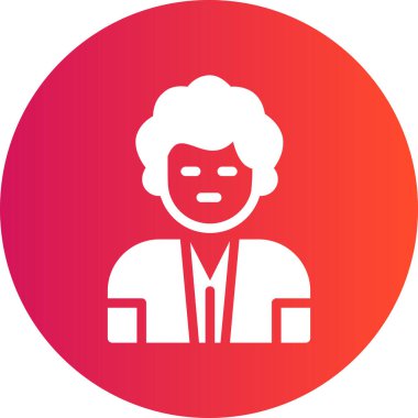 Maskeli bir adamın vektör çizimi