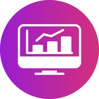 seo modern simgesinin vektör illüstrasyonu