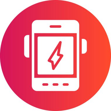 cep telefonu vektör simgesi modern basit vektör çizimi