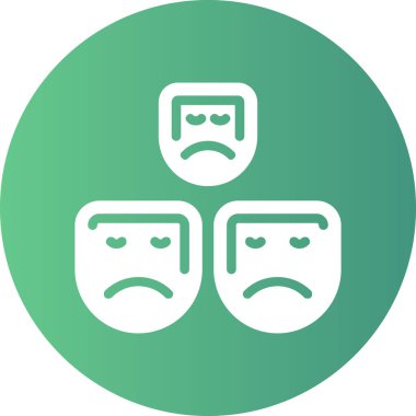 Modern simgenin vektör illüstrasyonu