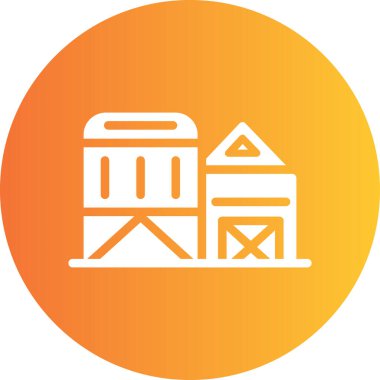 Fıçı. Web simgesi basit illüstrasyon