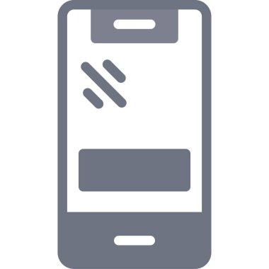 - Telefon. Web simgesi basit illüstrasyon