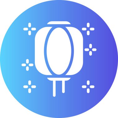 Bir fener simgesinin vektör illüstrasyonu