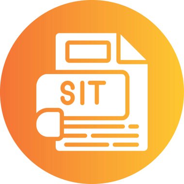 Bilgisayar simgesinin modern simgesinin vektör çizimi