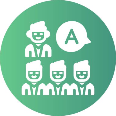 insanlar simge vektör illüstrasyonu