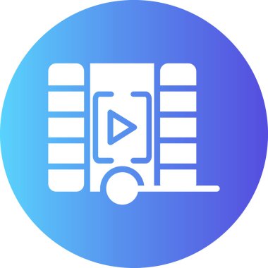 vektör Müzik player simgesi