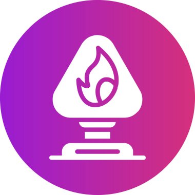 vektör ateş simgesi illüstrasyonu