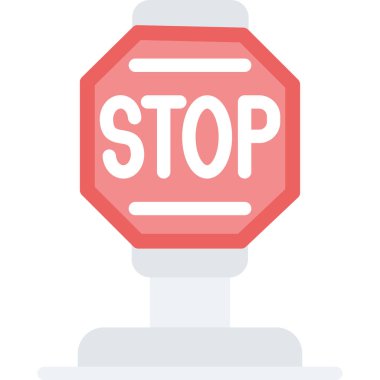 Kes şunu. Web simgesi düz tasarım