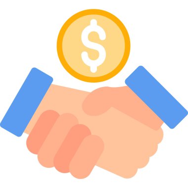 ticari finans vektör simgesi