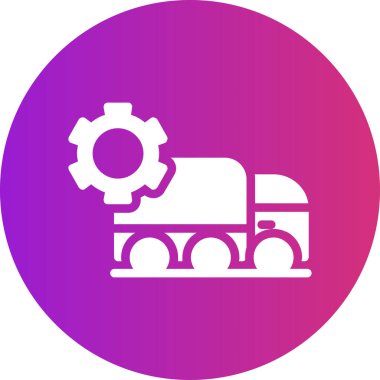 Modern bir simgenin vektör illüstrasyonu