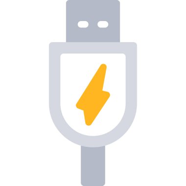 güç dolgu vektör simgesi