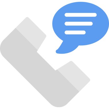 Mesaj var. Web simgesi basit illüstrasyon