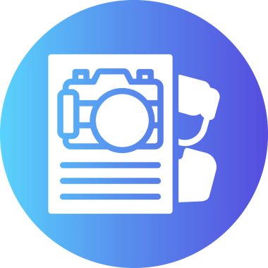 Vektör kamera Simgesi illüstrasyonu