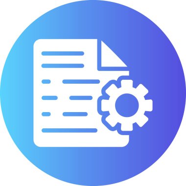 Dosya. Web simgesi basit illüstrasyon