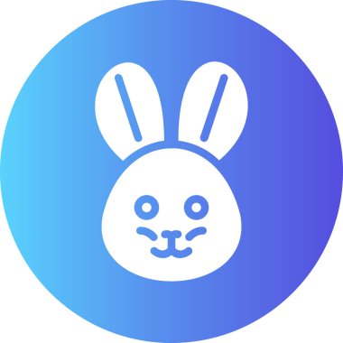 Paskalya yumurtası simgesinin vektör çizimi