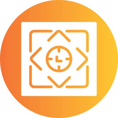 seo modern simgesinin vektör illüstrasyonu