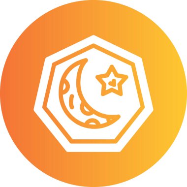 Ramazan simgesi için vektör illüstrasyonu