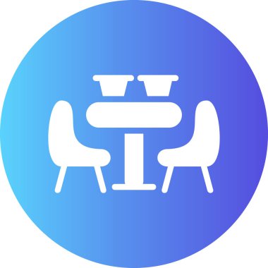 Sandalye. Web simgesi basit illüstrasyon