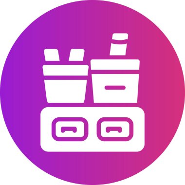 Gıda simgesinin vektör illüstrasyonu