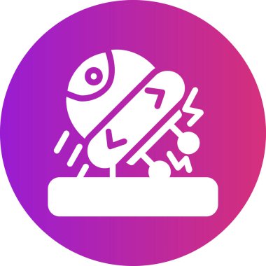 Uzay simgesi vektör illüstrasyonu