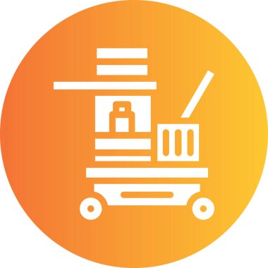 alışveriş sepeti simge vektör